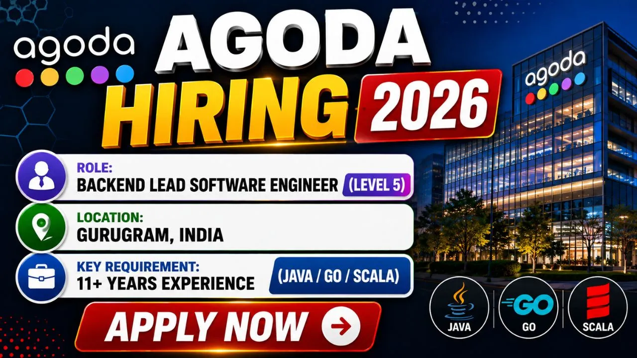 Agoda Backend Lead Software Engineer Job