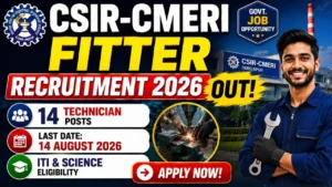 CSIR-CMERI Fitter Recruitment