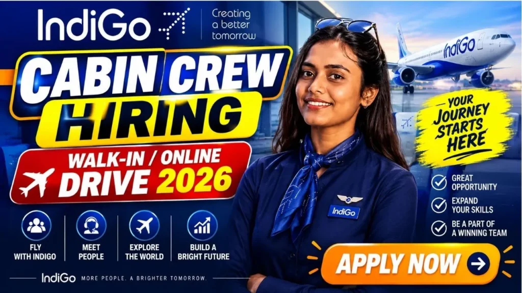 IndiGo Cabin Crew Recruitment 2026