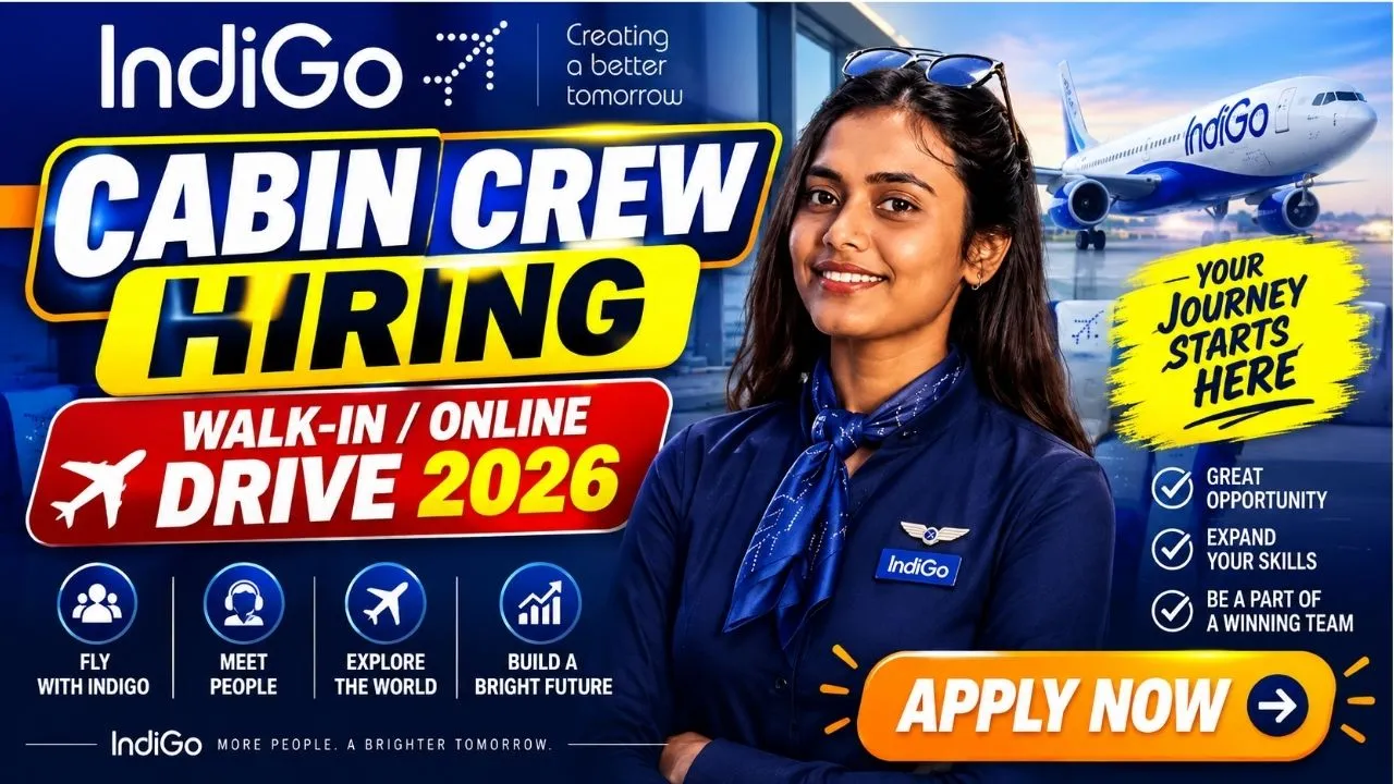 IndiGo Cabin Crew Recruitment 2026