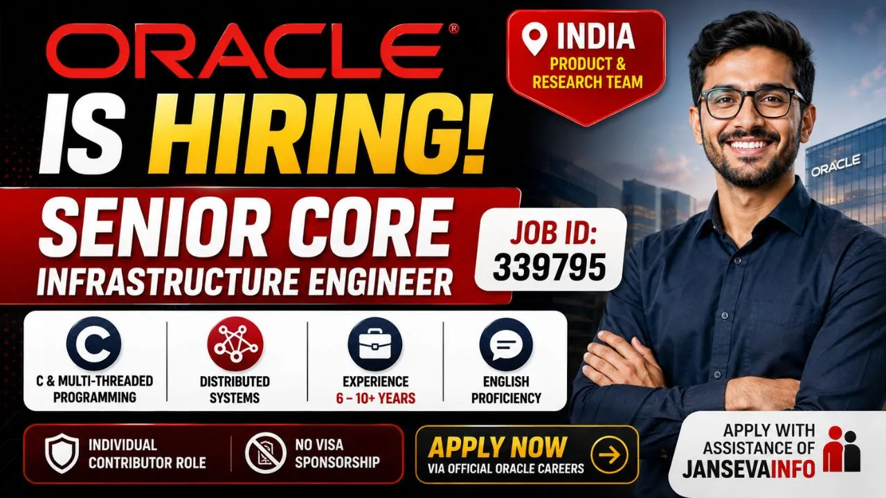 Oracle Senior Core Infrastructure Engineer Job 2026