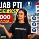 Punjab PTI Recruitment 2026