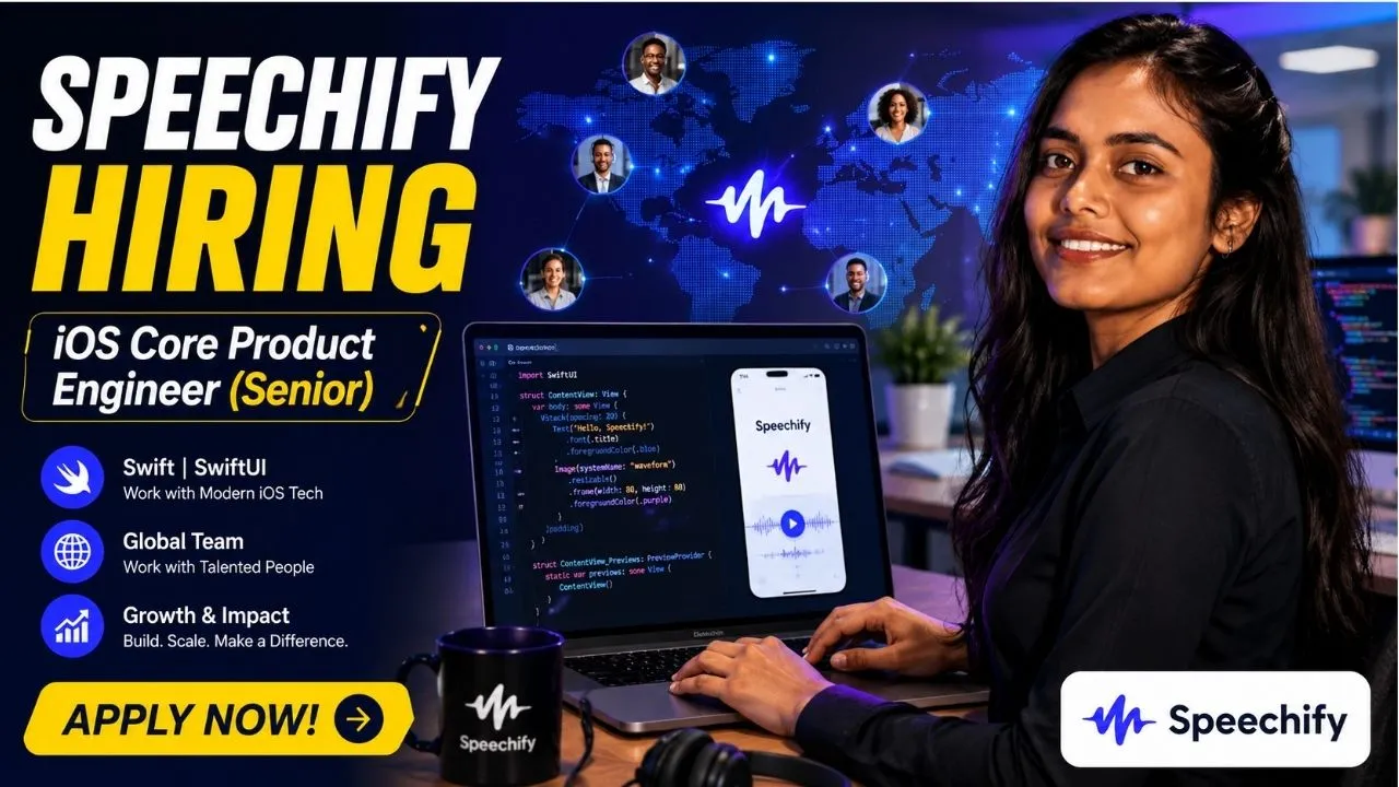 Speechify Software Engineer Recruitment